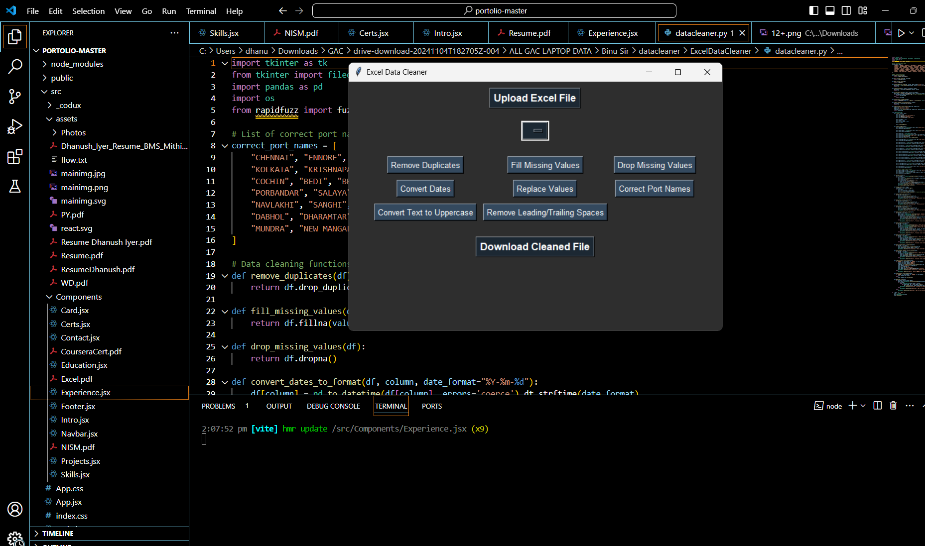 Python Desktop App Development